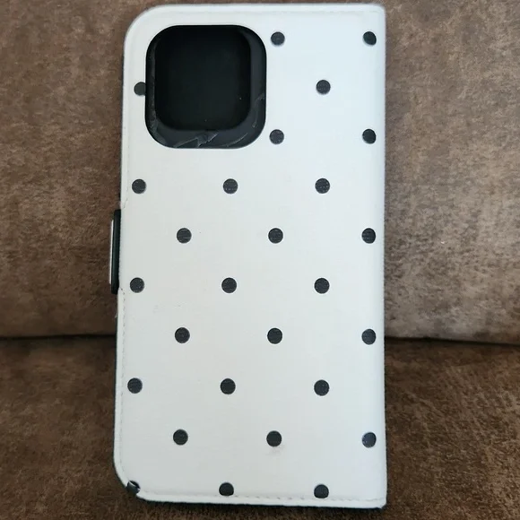 Kate Spade IPhoneminnie mouse Case White and Black Disney X Kate Spade Magneti